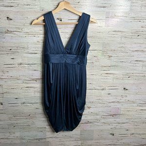 Bcbgmaxazria blue dress size xs mini